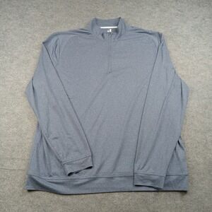Johnnie-O Pullover Mens XL Blue 1/4 Zip Long Sleeve Lightweight Athletic Top